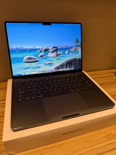 MacBook Pro 14 M4 Pro 2TB 48GB Tela Nano Texture Bateria 100% Impecável