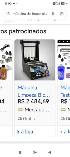 Máquina de limpar bico, kitest