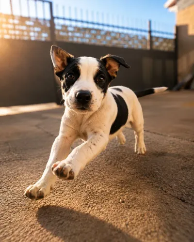 Cachorro filhote pra adoção