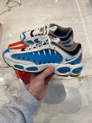Tênis nike air max tailwind iv "laser blue" tamanho 44