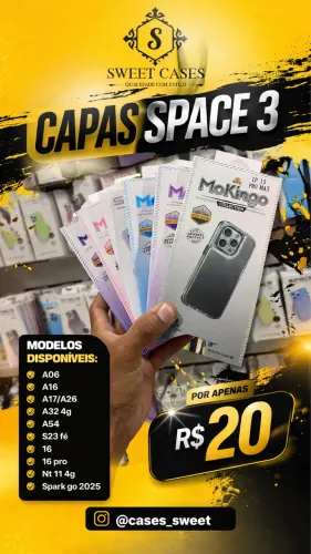Case Capa Capinha Space 3