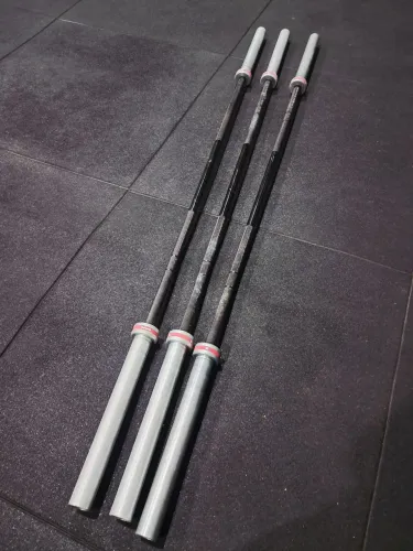 3 Barras Olímpicas Masculinas - 20 kg