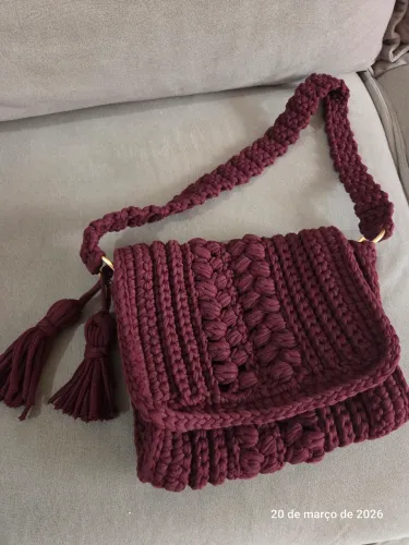 Bolsa crochê
