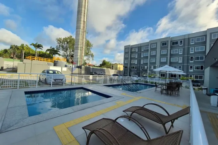 Apto Novo de 2 Quartos c/ Lazer Completo no Coaçu, Eusébio