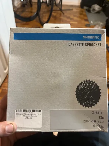 Cassete Shimano ultegra 11/34 12s CS-R801