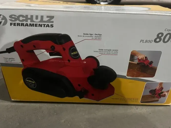 Plaina eletrica schulz pl800