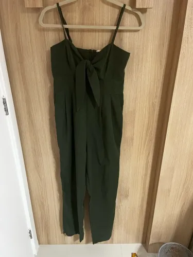 Macacão verde militar cea