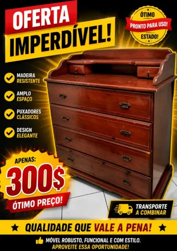 Cômoda antiga