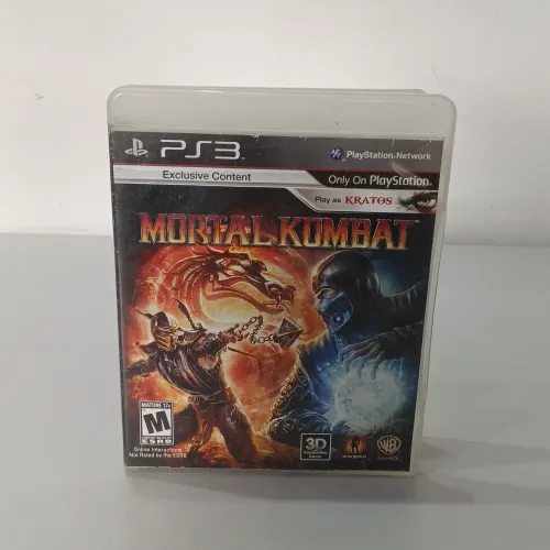 Vendo Mortal Kombat Ps3 Semi novo 