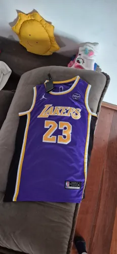 Regata basquete lakers 23 LeBron James tamanho 48
