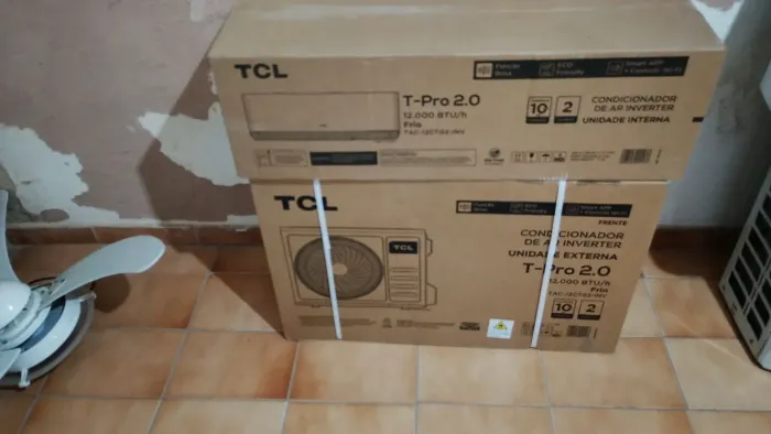Vendo ar condicionado TCL novo inverter 
