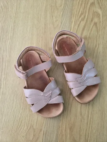 sandália tip toey joey couro rosa 25