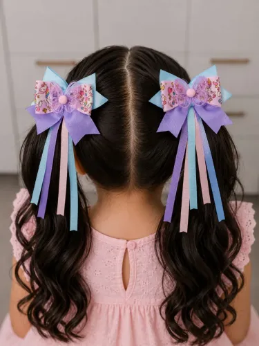 Laços e tiaras 