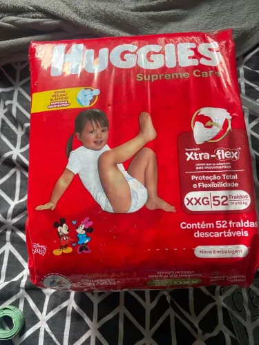 Fralda descartável Huggies