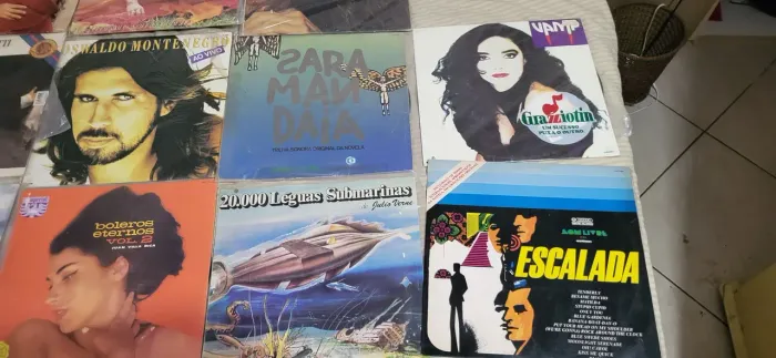 Lote com 13 vinis em bom estado 