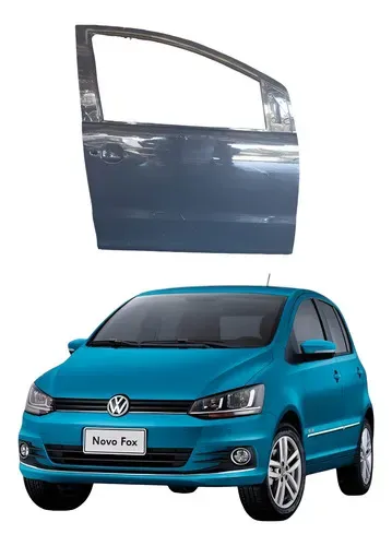 Porta Dianteira Direita Volkswagen Fox 2013 A 2020 Dianteira Direita Preto