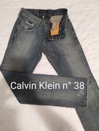 Calça jeans Damyller e Calvin Klein
