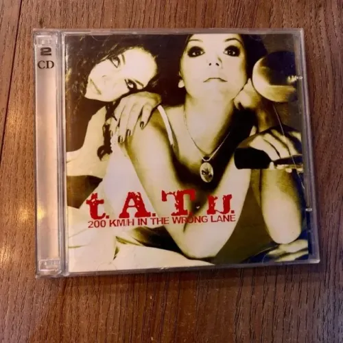 cd + dvd t.a.t.u 200 km/h in the wrong lane deluxe (usado)