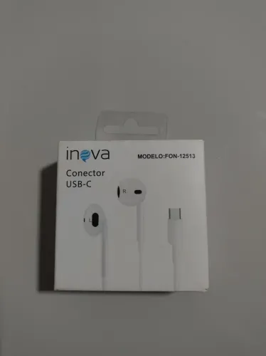 Fone de Ouvido Conector USB-C 