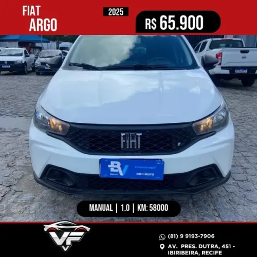 Fiat Argo 1.0 6V Flex. 2025