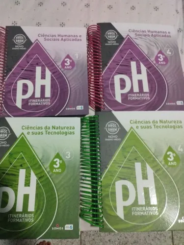 COLEÇÃO DE LIVROS SESC PH 3° ANO ENSINO MÉDIO 