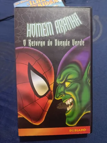 VHS Homem Aranha e o Retorno do Duende Verde Oroginal