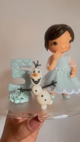 Vela de Biscuit 5 anos