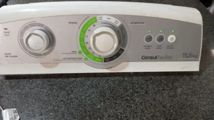Painel\placa\interface maquina de lavar Consul Facilite 11.5Kg usada funcionando 127v