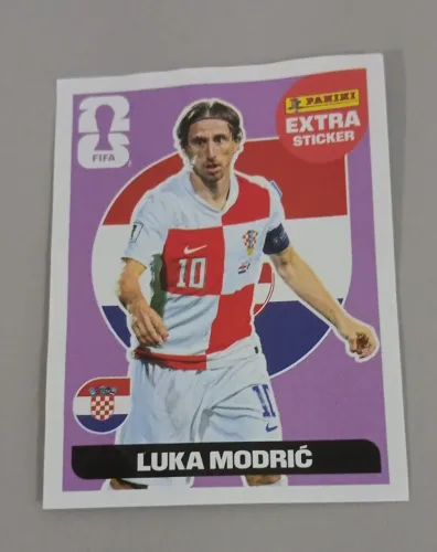 Raridade Extra Sticker do Album Panini Copa 2026 de Luca Modric