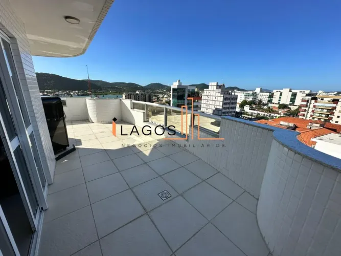 Cobertura para Venda em Cabo Frio, Passagem, 3 dormitórios, 3 suítes, 5 banheiros, 2 vagas