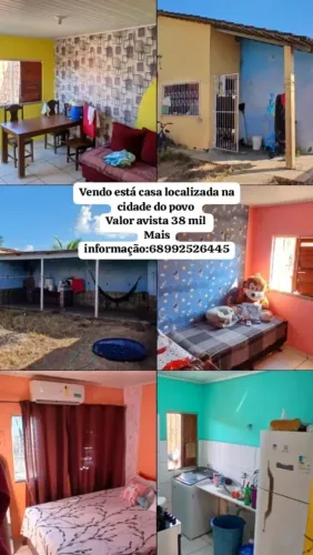 Vedo casa na cidade do povo