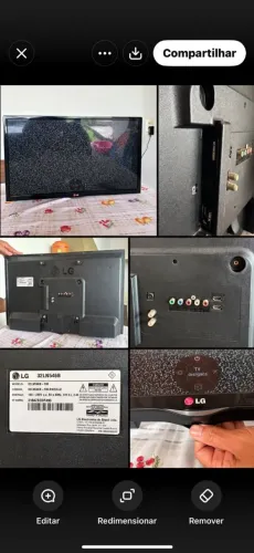 Vendo TV LG 32 polegadas