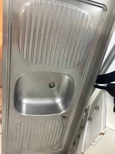 Pia de inox seminova