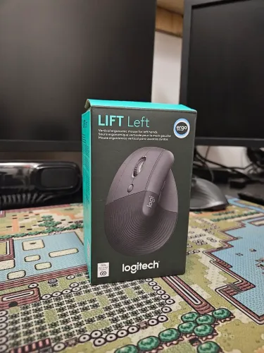 Mouse Logitech Ergo Canhoto