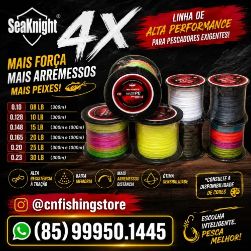 Linha multifilamento Seaknight