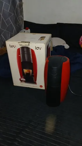 Cafeteira 3 corações