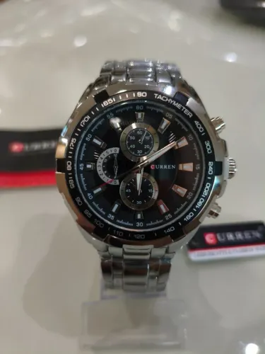 Relogio Curren Masculinos de luxo Original A prova dágua Novo zero