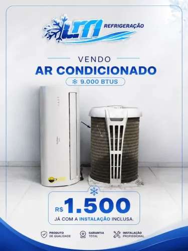 Ar split midea 9.000 Btus