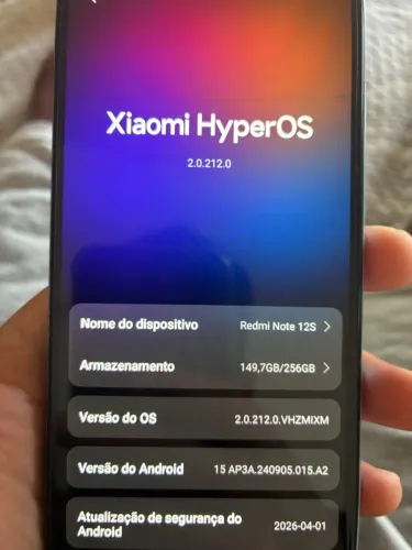 Celular redmi note 12 s usado