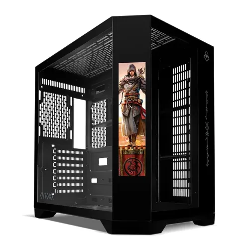 Gabinete Gamer Mancer CV700X, Mid-Tower, Com Tela LCD