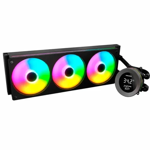 Water Cooler Cougar Poseidon Vistek ARGB 360MM Sem Fans