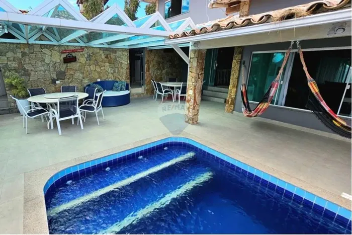 Luxo em Geribá: Casa altíssimo padrão a venda no Condomínio Solemar - Canto Direito de Ger