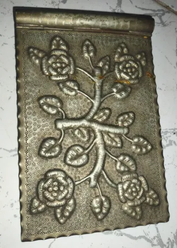 suporte de mesa antigo para bloco de anotações