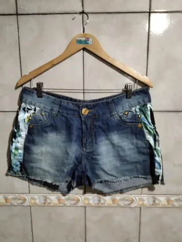 Shorts jeans feminino dimy