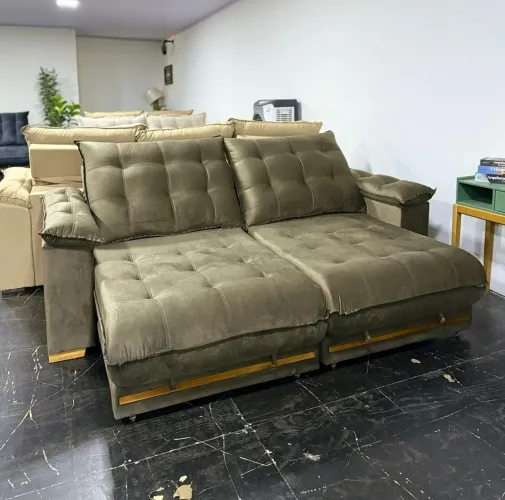 Sofá Kansas retrátil e reclinável