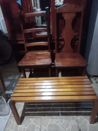 Cadeira e mesa