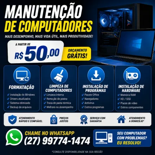 Manutenção de computadores