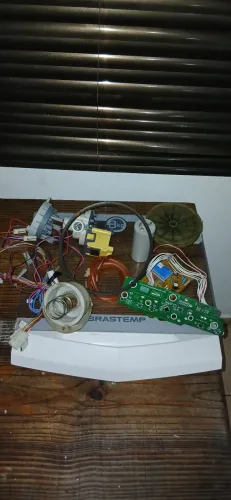 Lote de Peças Máquina de Lavar Brastemp 8kg