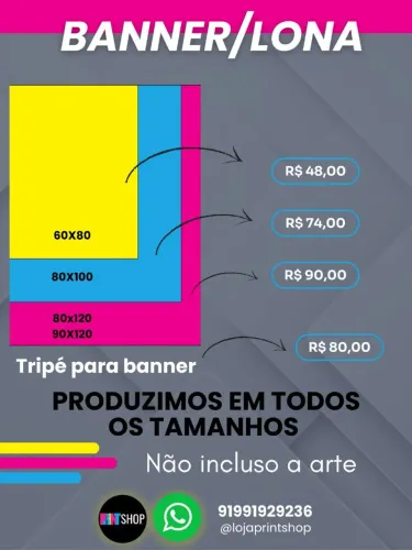 Banners de Lona Personalizada