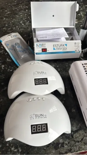 Material completo para unhas de gel